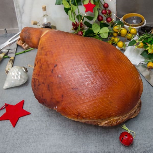 TRADITIONAL HAM ON THE BONE GLUTEN FREE "WHOLE" (EST. 7 - 9KG)