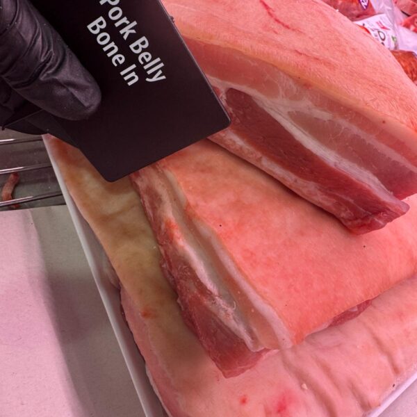 PORK BELLY (EST. 2 - 2.5KG) "BONE IN"
